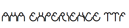 aha-experience.ttf