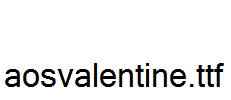 aosvalentine.ttf
