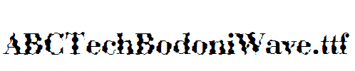 ABCTechBodoniWave.ttf
