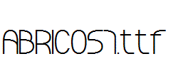 ABRICOS7.ttf