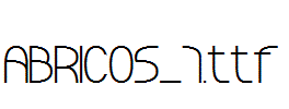 ABRICOS_7.ttf