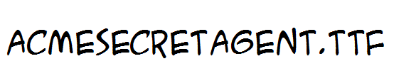 ACMESecretAgent.TTF