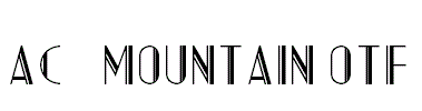 AC_Mountain.otf