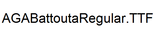 AGABattoutaRegular.TTF