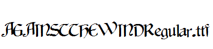 AGAINSTTHEWINDRegular.ttf