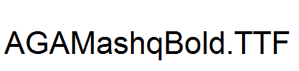 AGAMashqBold.TTF