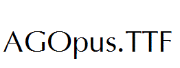 AGOpus.TTF