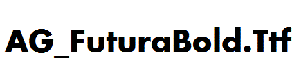 AG_FuturaBold.Ttf