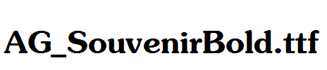 AG_SouvenirBold.ttf