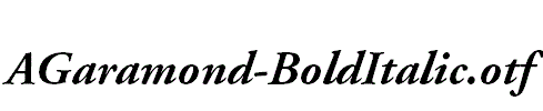 AGaramond-BoldItalic.otf