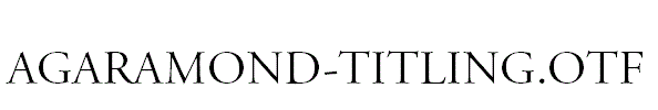 AGaramond-Titling.otf