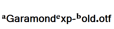 AGaramondExp-Bold.otf
