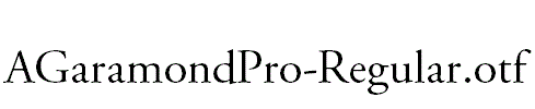 AGaramondPro-Regular.otf