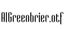 AIGreenbrier.otf
