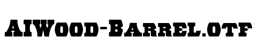 AIWood-Barrel.otf