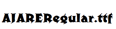 AJARERegular.ttf