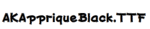 AKAppriqueBlack.TTF