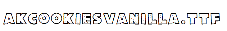AKCookiesVanilla.TTF