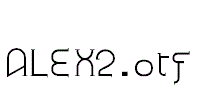 ALEX2.otf