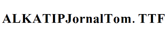 ALKATIPJornalTom.TTF