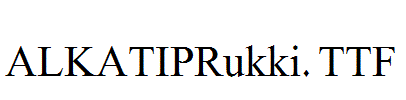 ALKATIPRukki.TTF