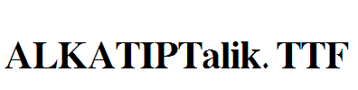 ALKATIPTalik.TTF