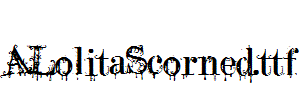ALolitaScorned.ttf