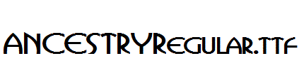 ANCESTRYRegular.ttf