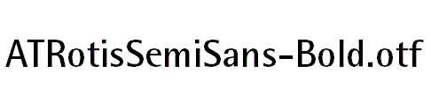 ATRotisSemiSans-Bold.otf