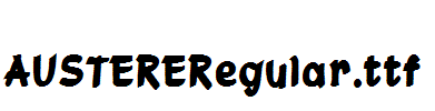 AUSTERERegular.ttf