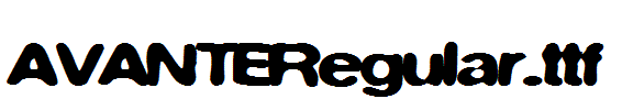 AVANTERegular.ttf