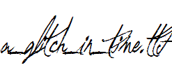 A_Glitch_In_Time.otf