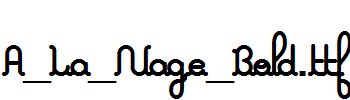 A_La_Nage_Bold.ttf