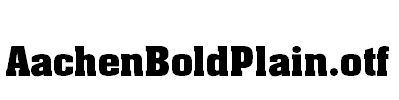 AachenBoldPlain.otf