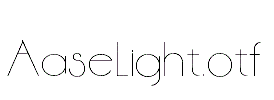 AaseLight.otf