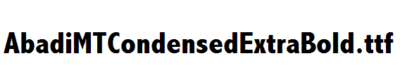 AbadiMTCondensedExtraBold.ttf
