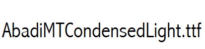 AbadiMTCondensedLight.ttf