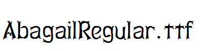 AbagailRegular.ttf