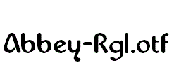 Abbey-Rgl.otf