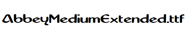 AbbeyMediumExtended.ttf