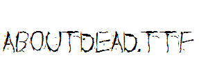 AboutDead.ttf