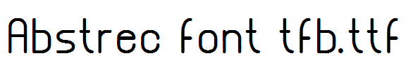 Abstrec_font_tfb.ttf