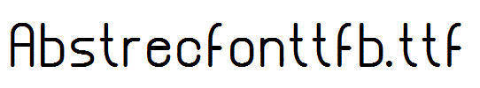 Abstrecfonttfb.ttf