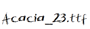 Acacia_23.ttf
