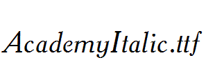 AcademyItalic.ttf