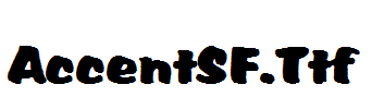 AccentSF.Ttf