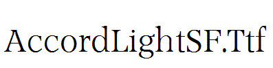 AccordLightSF.Ttf