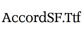 AccordSF.Ttf