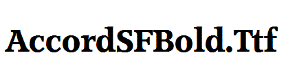 AccordSFBold.Ttf