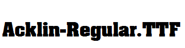 Acklin-Regular.TTF